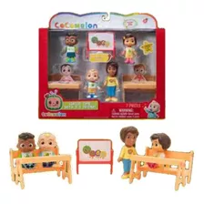 Playset Cocomelon Escuela Con Personajes Caffaro 0373