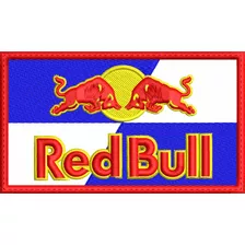 Parche Bordado De Red Bull Pack De 2 Pza Termoadherible