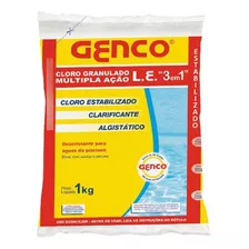 Genco Cloro M/acao 3 Em 1 Saco 1kg