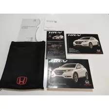 Manual Do Proprietário Honda Hr-v Ex Cvt 17/18 Be