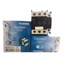 Contactor Soprano 32a Cs(t)-32-10 220vca-32a(1na) Trifásico