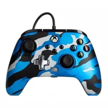 Control Joystick Acco Brands Powera Enhanced Wired Controller For Xbox Series X|s Advantage Lumectra Metallic Blue