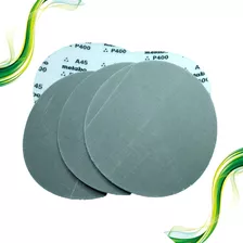 Disco Lixa Velcro Trizact 125 Mm A45 Grão 400 Pacote Com 5