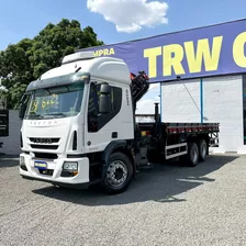 Iveco Tector 240e28 2014 Carroceria E Munck