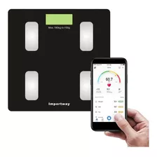 Balança Corporal Digital De Banheiro Importway Com App