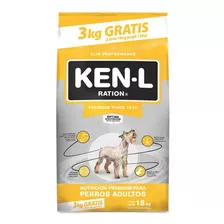 Ken-l Ration Perros Adultos 15 Kg + 3 Kg Regalo + Envios !