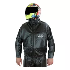 Capa De Chuva Force Pvc Impermeável Moto Motoqueiro Motoboy 