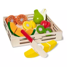 Melissa &amp; Doug Frutas Para Cortar, Introduce Los