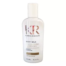 Body Milk Karina Rabolini Efecto Extra Luminoso 200 Ml