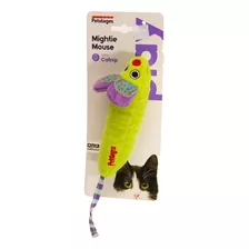 Juguete Para Gato Petstages Mordedero Catnip Green Magic Mou