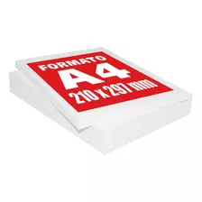 Papel Offset 180g Branco Formato A4 - 250 Folhas 