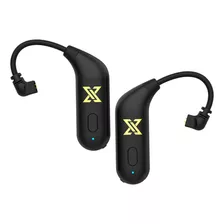 Suporte De Ouvido Sem Fio Qkz X, Bluetooth 5.0, Preto