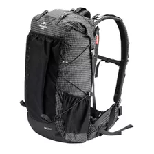 Mochila Impermeable Para Senderismo Naturehike Black 60+5l