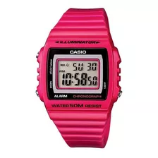 Relógio Feminino Casio Digital W-215h-4avdf - Rosa