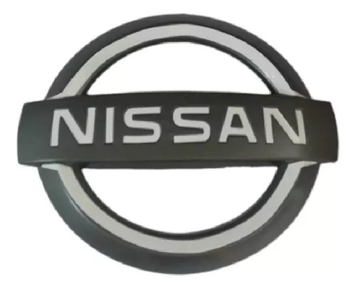 Emblema Parrilla Gris C/blanco Nissan V-drive 2022 Foto 3