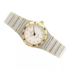Omega Constellation Lady Mini In 18k Yellow Gold & Steel
