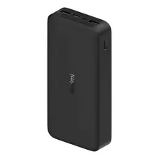 Xiaomi Redmi Powerbank Carga Rapida 20000mah Bateria Externa Color Negro