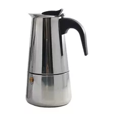 Cafetera Espresso Maker 6 Tazas Manual Acero Italiana