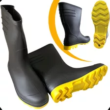 Bota De Chuva Para Motoqueiro Masculina Feminina Impermeavel