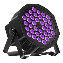 Foco 36 Led Uv Negro Luz Ultravioleta Para Fiestas Flour.