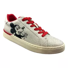 Tenis Coach Disney Mickeyx Keith Haring Clip Low Top Sneaker