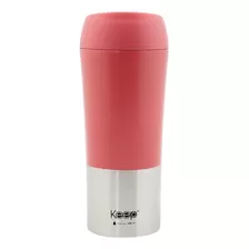 Vaso Térmico Keep On The Go Liso Color Rosa 400ml