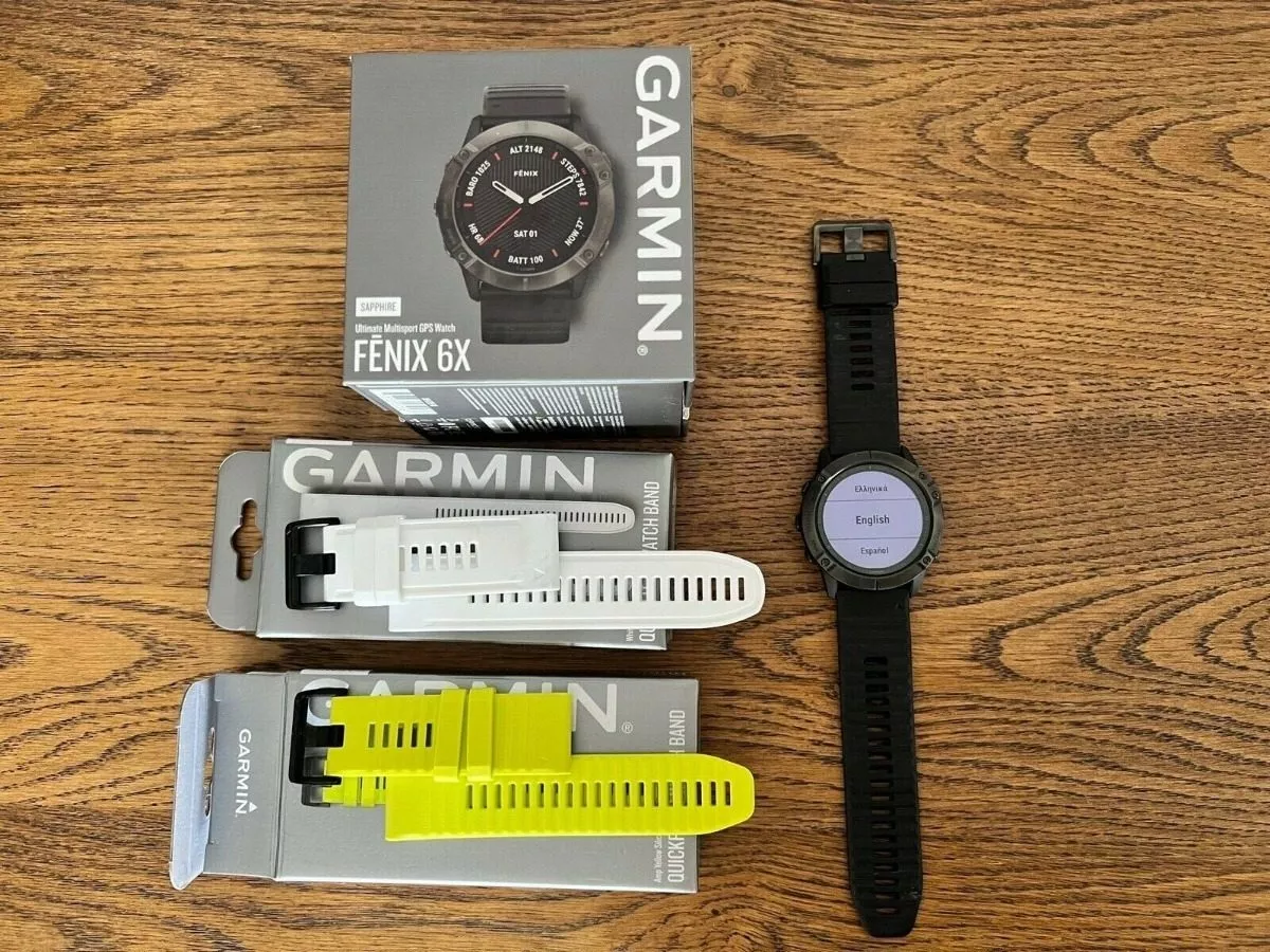 Garmin Fenix 6x Sapphire Ultimate Multisport Gps Watch