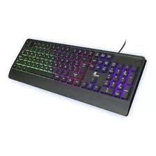 Teclado Gamer Xtech Chevalier Usb Led Multicolor Español