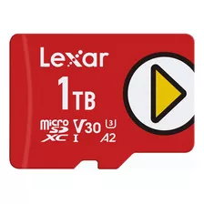 Tarjeta Micro Sdxc Lexar Play De 1 Tb De Velocidad De Hasta