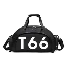 Bolsa Esportiva T66 Vira Mochila Mala De Academia E Viagem 