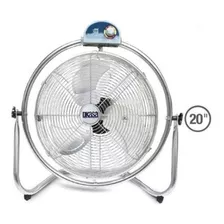 Ventilador De Piso Dkasa 20´´ Nf-50 Cantidad De Aspas 3 Color De La Estructura Plateado Color De Las Aspas Gris Diámetro 20 Cm