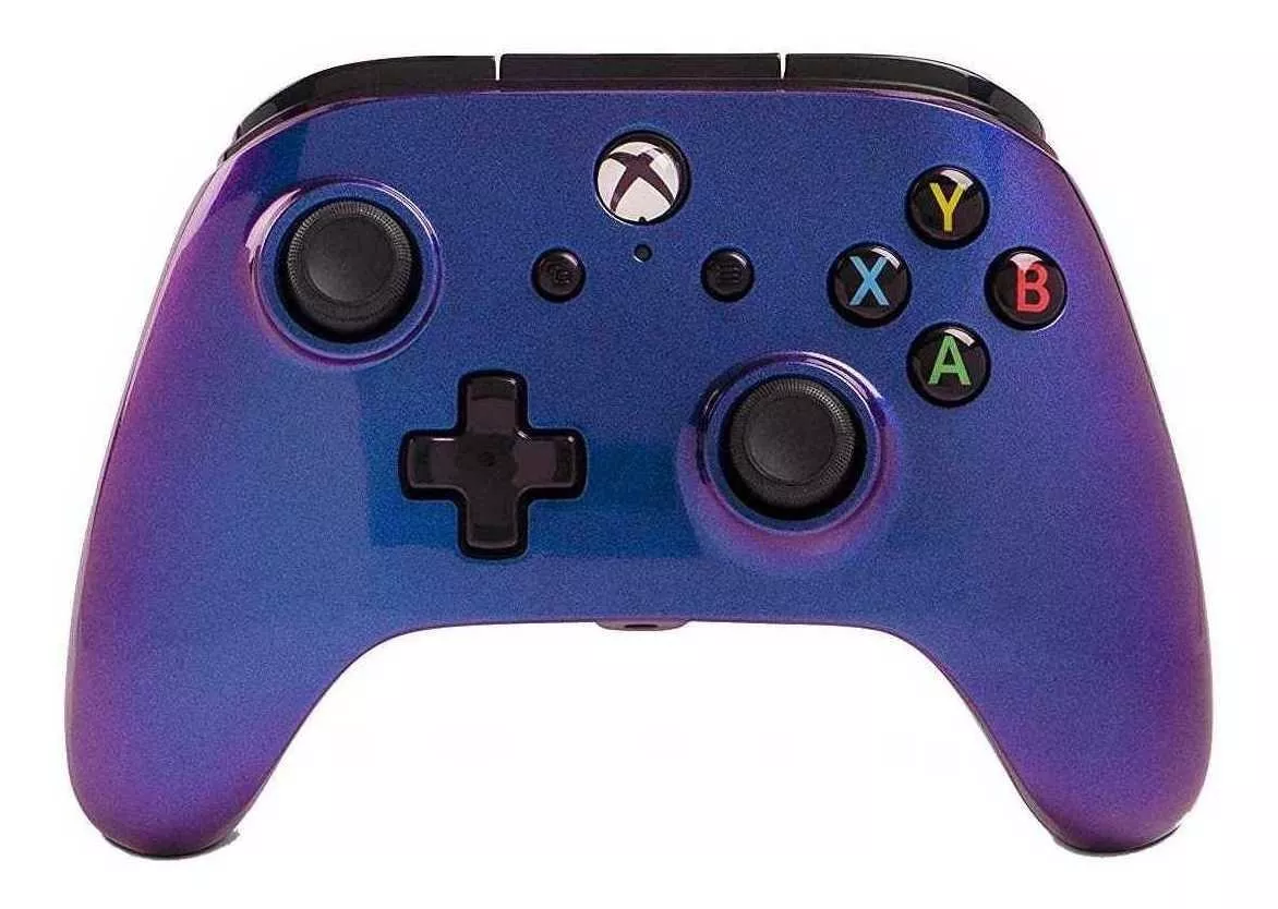 Controle Joystick Acco Brands Powera Enhanced Wired Controller For Xbox One Cosmos Nebula