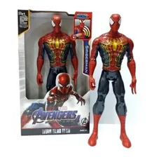 Spiderman, Capitán América 30 Cm Sonido Luz, Hombre Araña