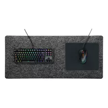 Mouse Pad Gamer Minimalista Fieltro Desk Mat Xxl