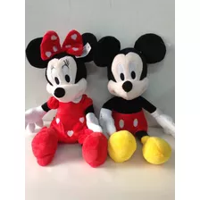 Kit C/ 2 Pelúcias Minei E Mickey 32cm.