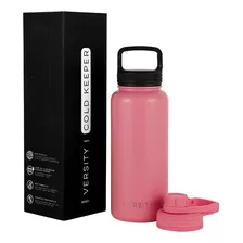 Garrafa Térmica Isolada A Vácuo Versity Coldkeeper 1.2l Inox Cor Rosa