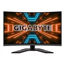 Monitor Gamer Curvo Gigabyte G32qc A Lcd 31.5 Preto 100v/240v