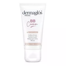 Crema Con Color Bb Cream Dermaglós Tono Claro Y Medio 50g