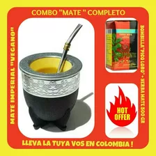 Oferta! Mate Imperial Vegano +bombilla - Kg a $316