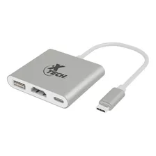 Adaptador Hub Xtech Xtc-565 Usb-c A Hdmi 4k Usb-c + Usb 3.0