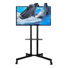 Soporte Movil Para Tv Con Ruedas De Pie Monitor 32 A 65' Mli