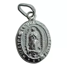 Dije De La Virgen De Guadalupe En Plata Ley 925 