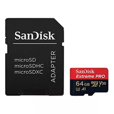 Tarjeta De Memoria Microsdxc Con Adaptador Sd 64gb