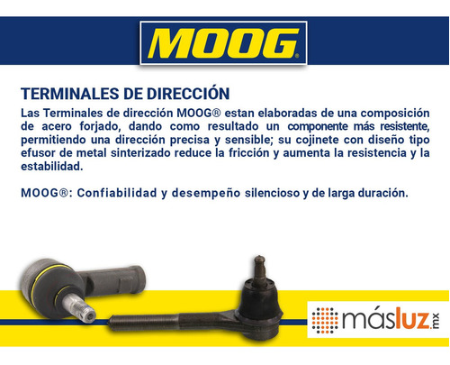 Set 2 Terminales Interiores Toyota Tacoma V6 3.4l 98/04 Moog Foto 4