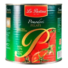 Tomate Pelado Pomodori Pelati La Pastina Lata 2,5kg P/ Molho