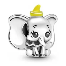 Dije Charm Dumbo Bebe Disney Elefante Fabricado Plata S925