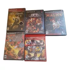 Kit 5 Games Playstation 2 E 3 Originais 