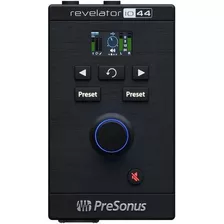 Presonus Revelator Io44 Interfaz Audio Streaming Podcast Usb Color Negro