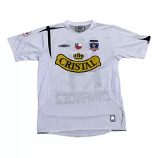 Camiseta Colo Colo, 2006, #14 Fernandez, Talla L, Umbro.