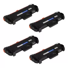 4x Cartucho Toner Byqualy Compativel Mlt116l 3k Preto